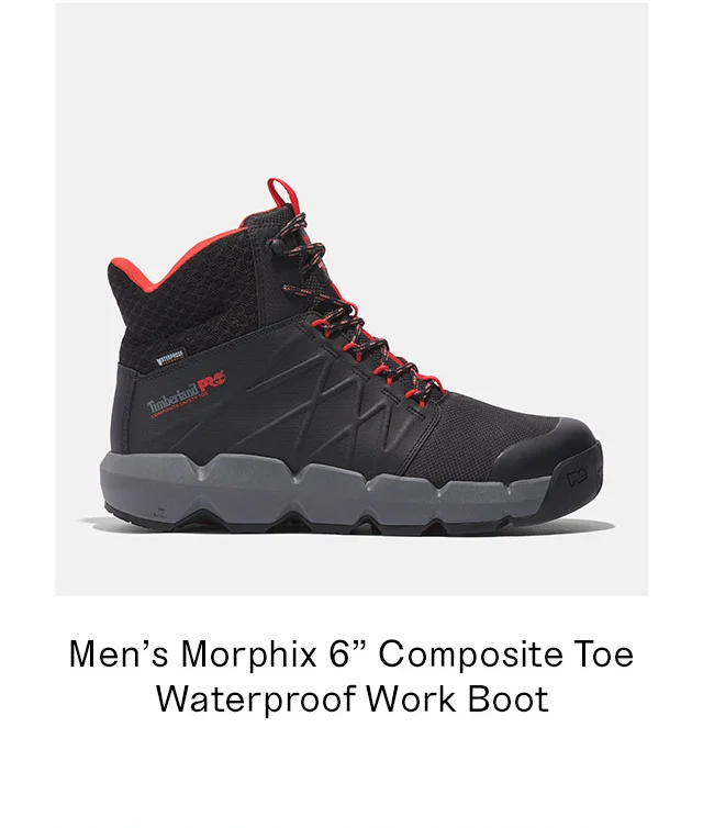 Men's Morphix 6 Inch Composite Toe Waterproof Work Boot