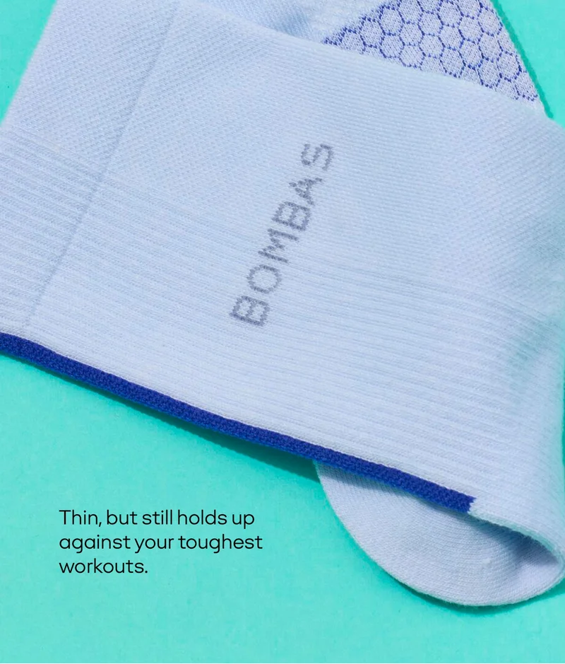 Thin, but still holds up against your toughest workouts.