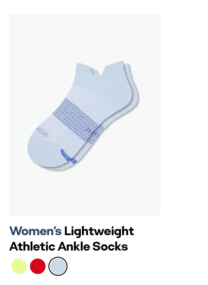 Women's Lightweight Athletic Ankle Socks