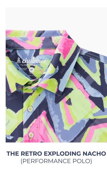 Performance Polo: The Retro Exploding Nacho