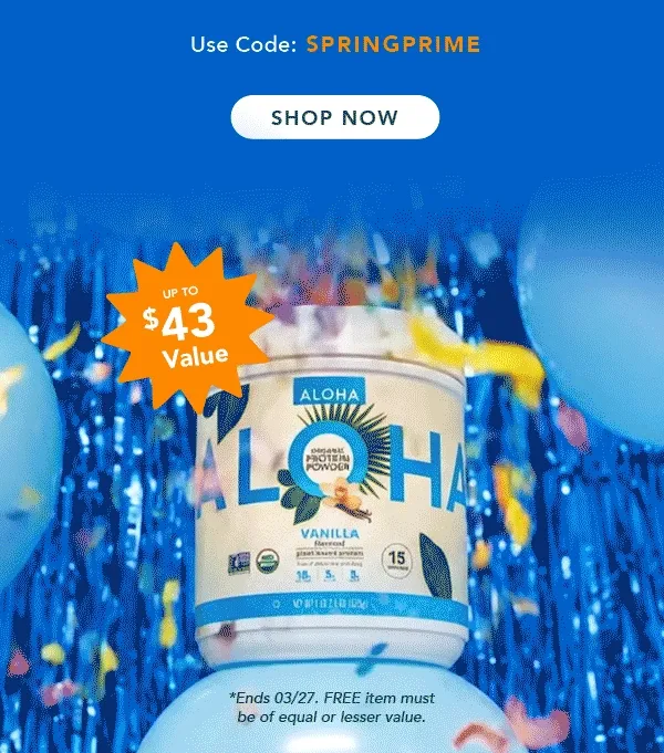 Shop now with code SPRINGPRIME