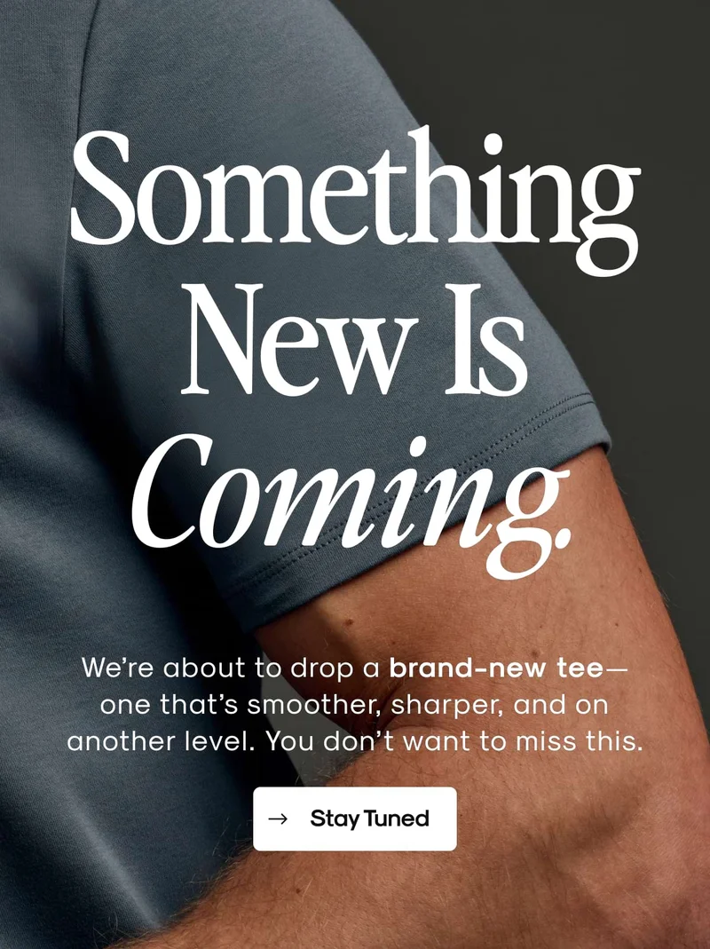 Something New Is Coming.