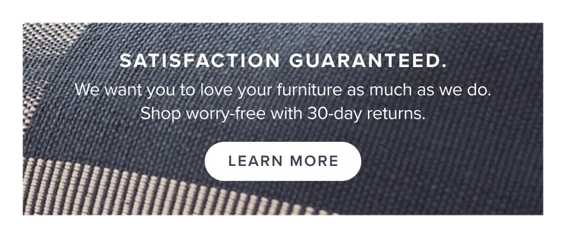 30-Day Satisfaction Guaranteed: learn more.
