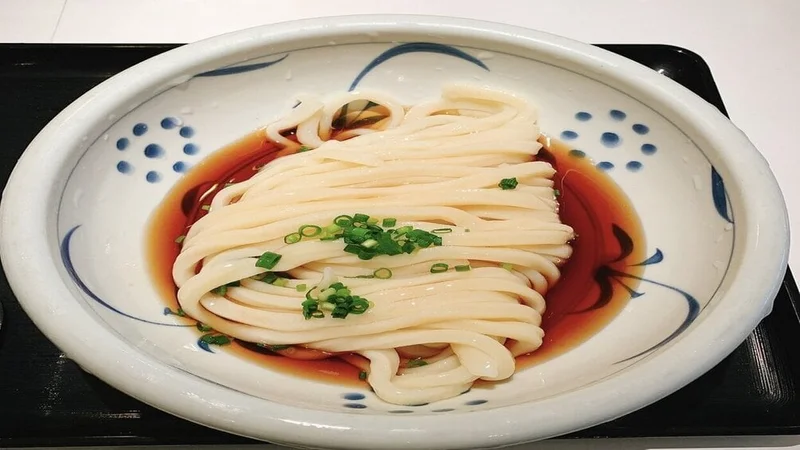 Image description: The Udon at Ningyocho Taniya