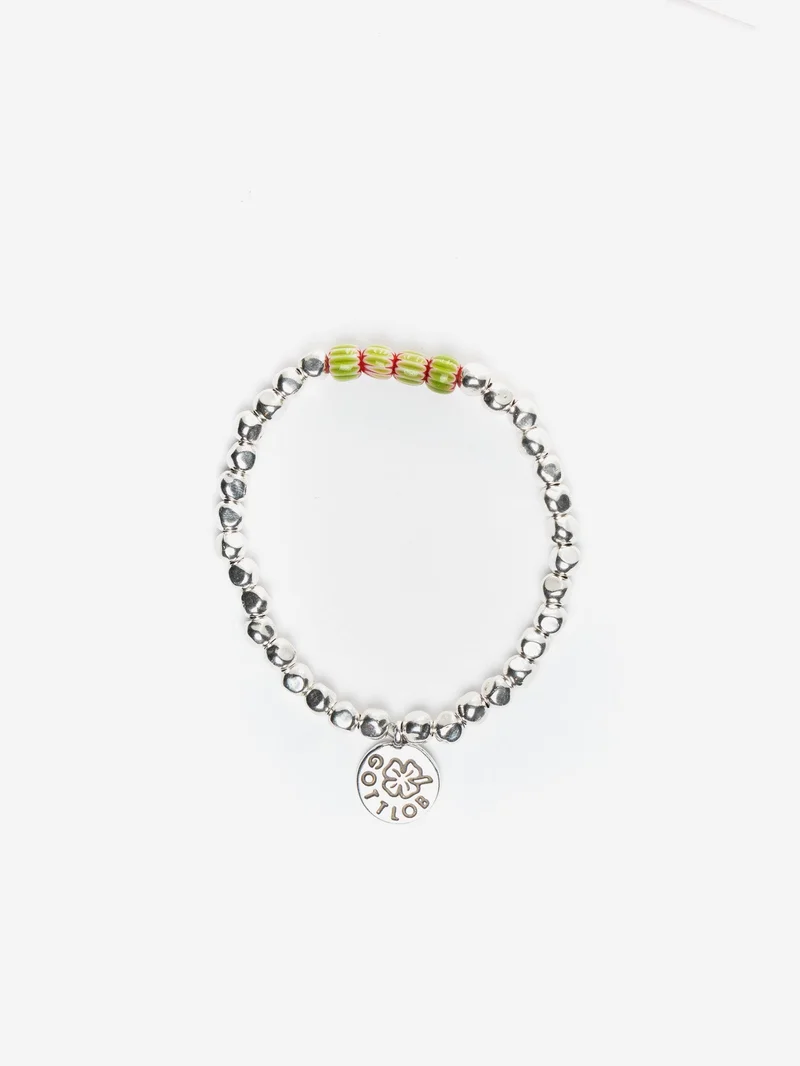 Image of Gottlob World Edition 2 Bracelet - Green/Red
