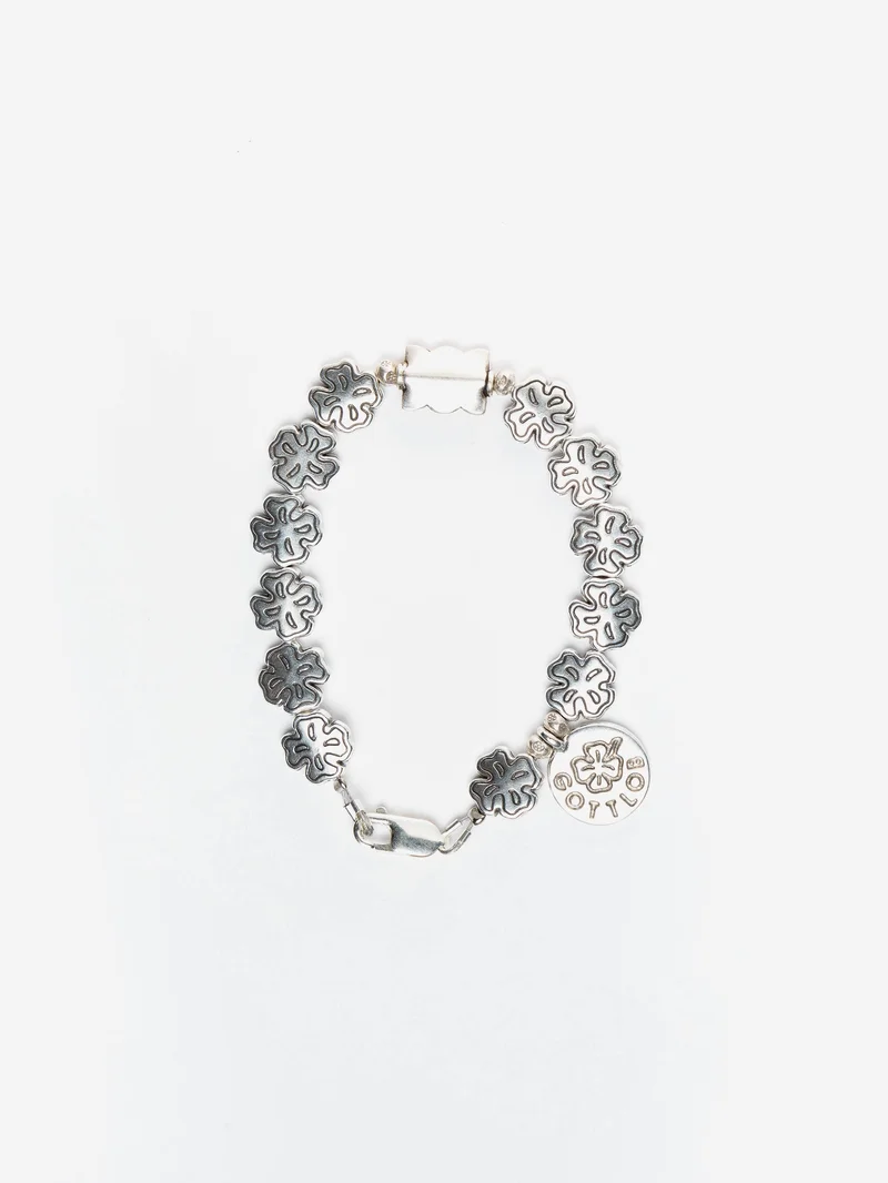 Image of Gottlob World Edition 3 Bracelet - Silver Butterfly