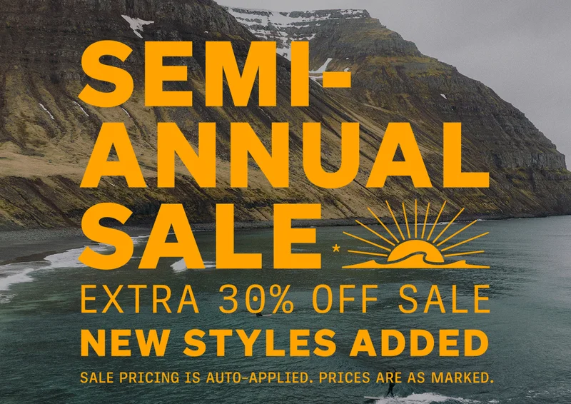 Semi-Annual Sale Extra 30% Off