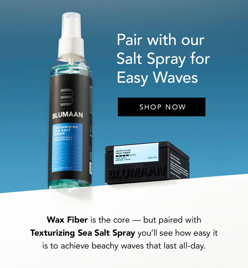 Wax Fiber and Texturizing Sea Salt Spray
