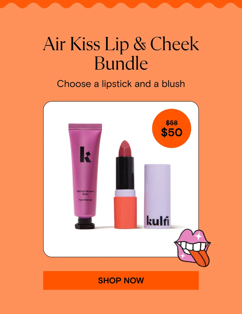 Air Kiss Lip & Cheek Bundle. Choose a lipstick and a blush. Shop Now.