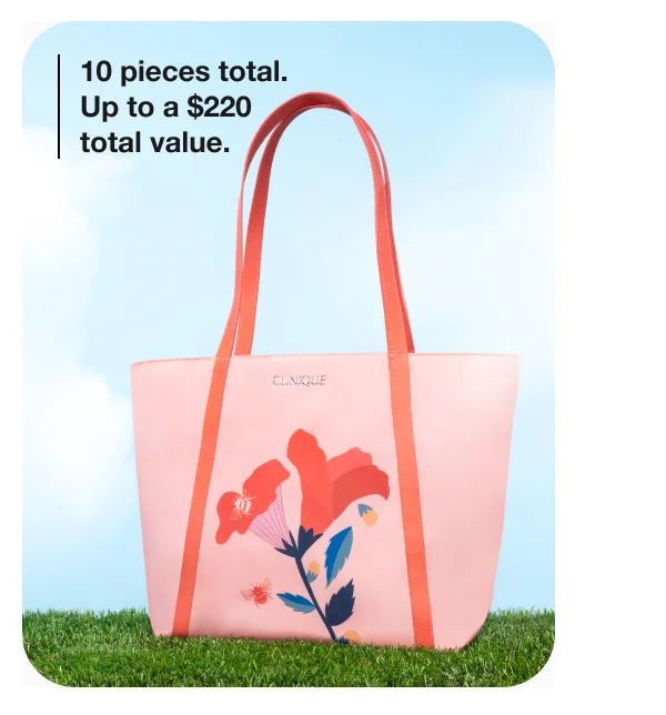 10 pieces total. Up to a $220 total value.