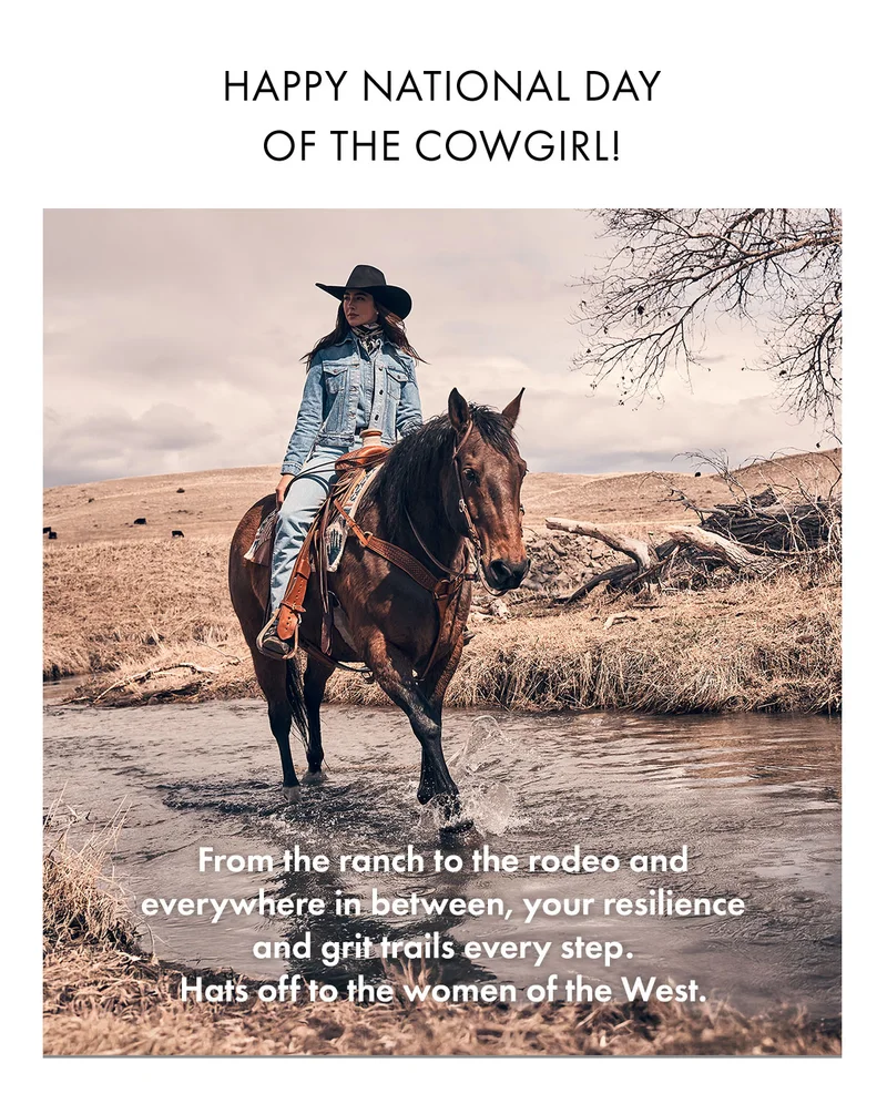 Happy National Day Of The Cowgirl!