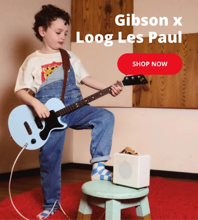 Gibson x loog le paul - shop now