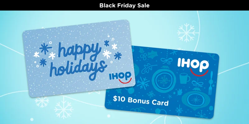 BLACK FRIDAY SALE TOMORROW: BUY $30 GET A $10 BONUS CARD