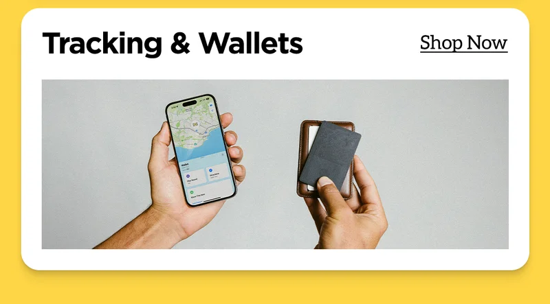 Tracking and Wallets | Shop Now. Featuring Tracking Card and Rustic Brown Card Wallet Plus.