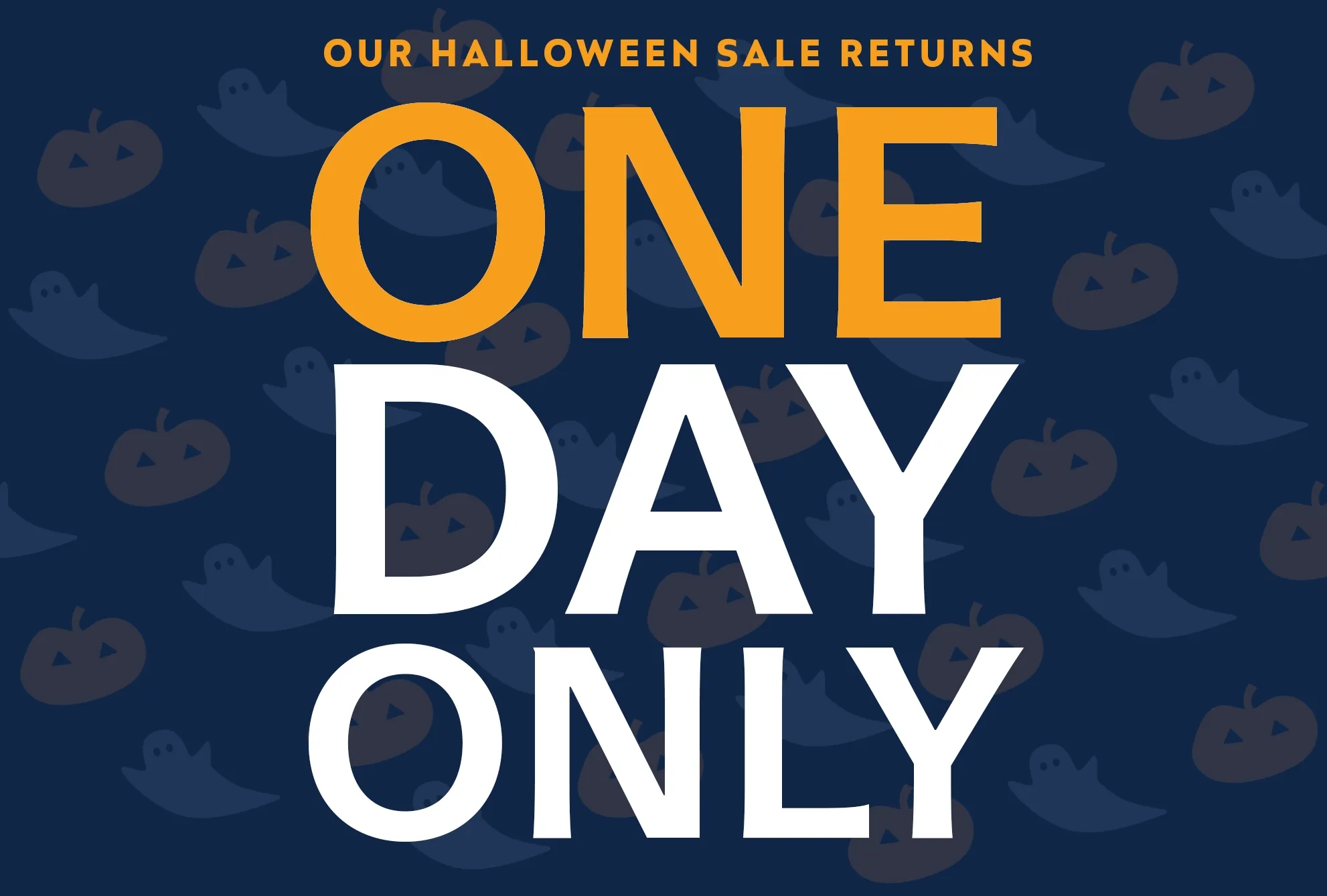 Halloween Sale 45% off