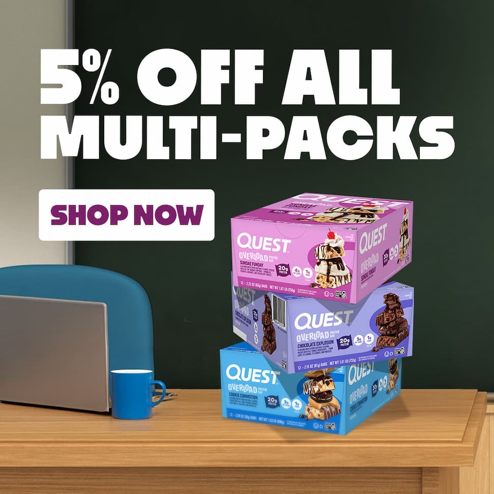 Quest Nutrition -  5% Off Multi-Packs
