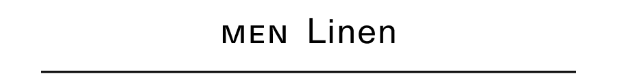 MEN Linen