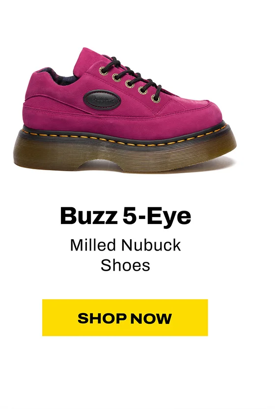 Buzz 5-eye Milled Nubuck Shoes