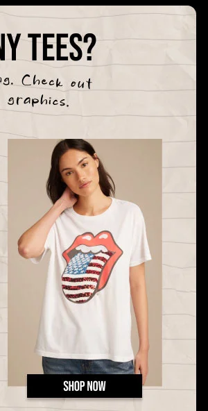 Shop rolling stones american flag boyfriend tee now