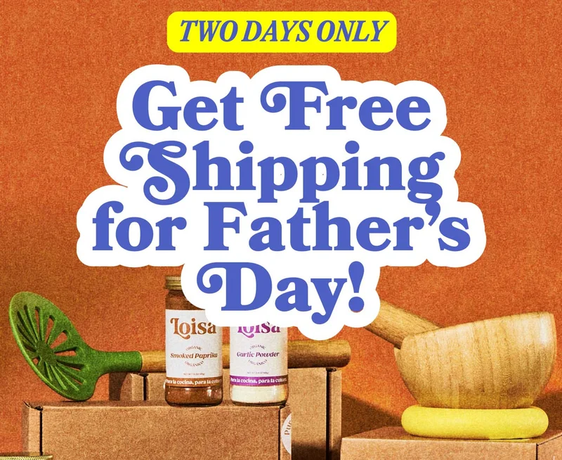 TWO DAYS ONLY Get Free Shipping for Father’s Day!