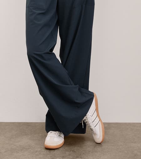 Easy Wide Leg Pant in Nocturnal Navy