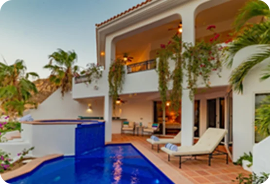 Soak up the views from a  private villa in Cabo San Lucas, Mexico.