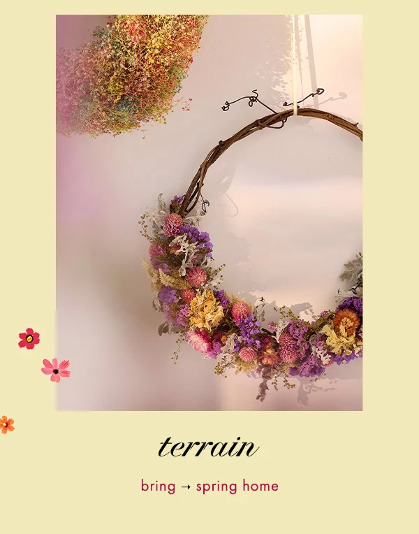 terrain bring spring home