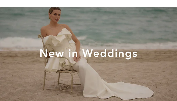 new in weddings