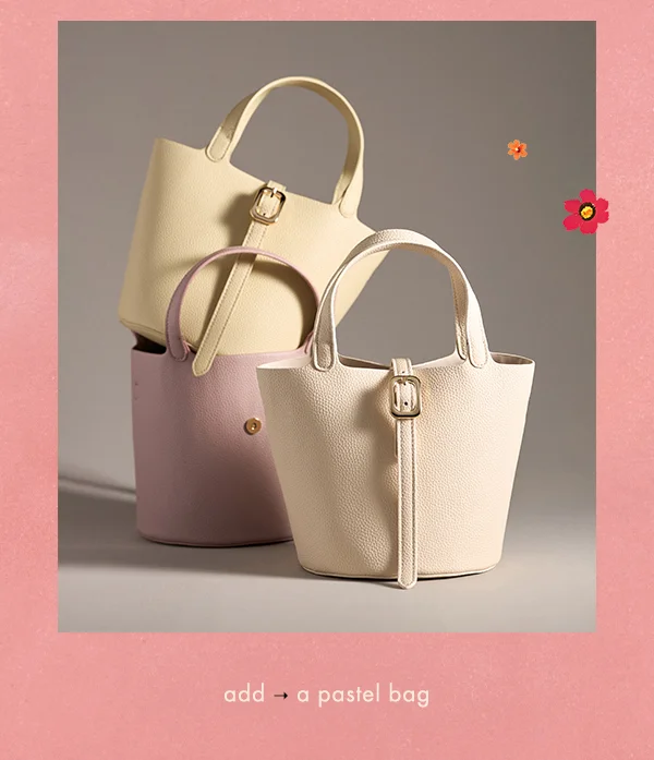 add a pastel bag