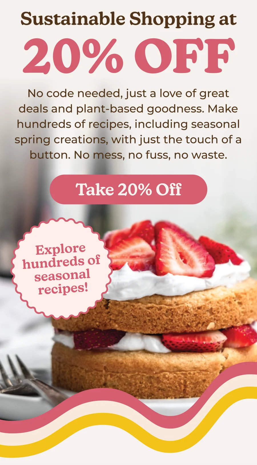 Sustainable Shopping at 20% Off