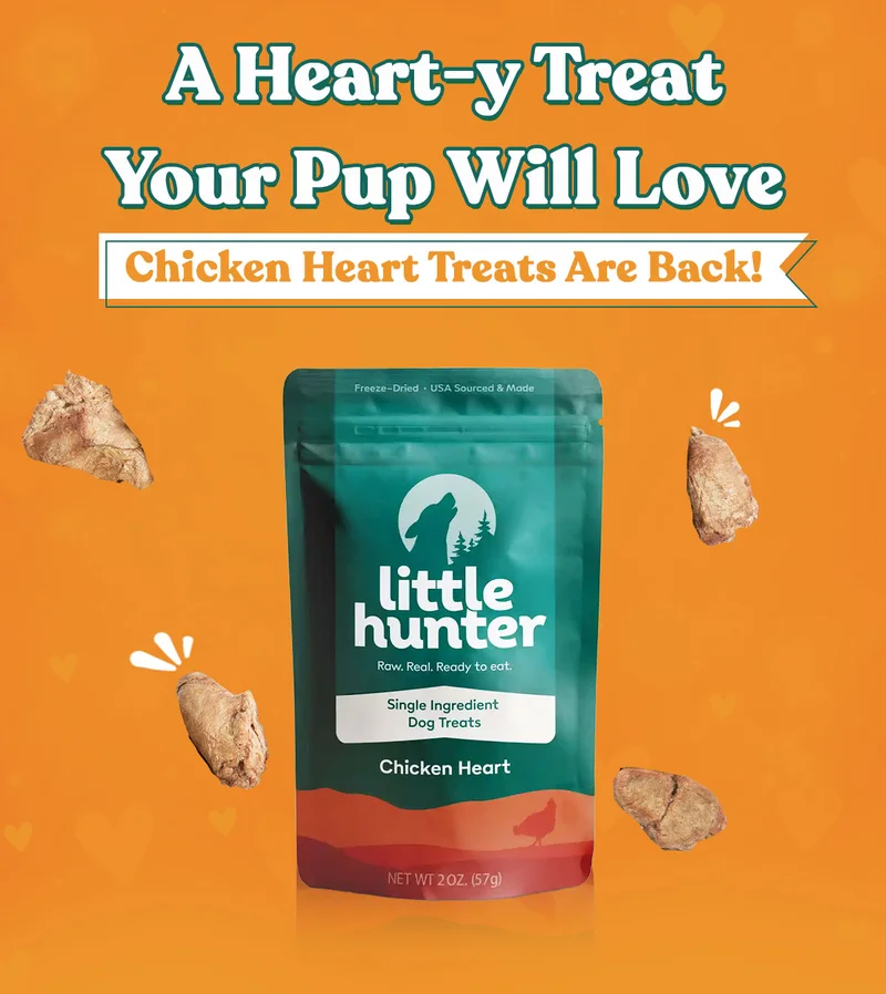 Chicken Heart Treats Are Back In Stock