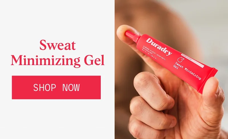 Sweat Minimizing Gel