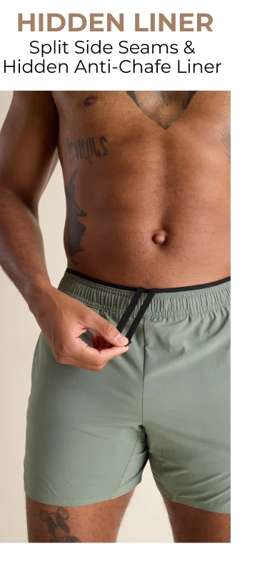 Hidden Liner Ultimate Training Short: The Foresters 5.5"