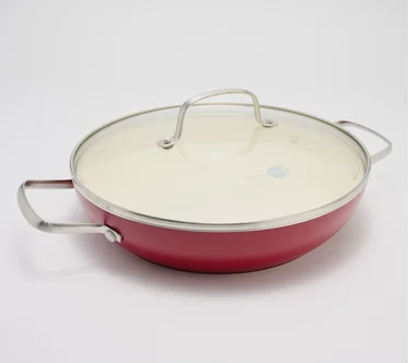GreenPan Savour 11" Ceramic Nonstick Everyday Pan w/ Glass Lid