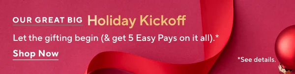 5 easy pays on everything