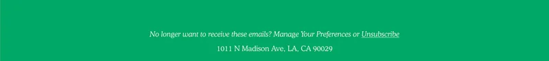 Manage Preferences