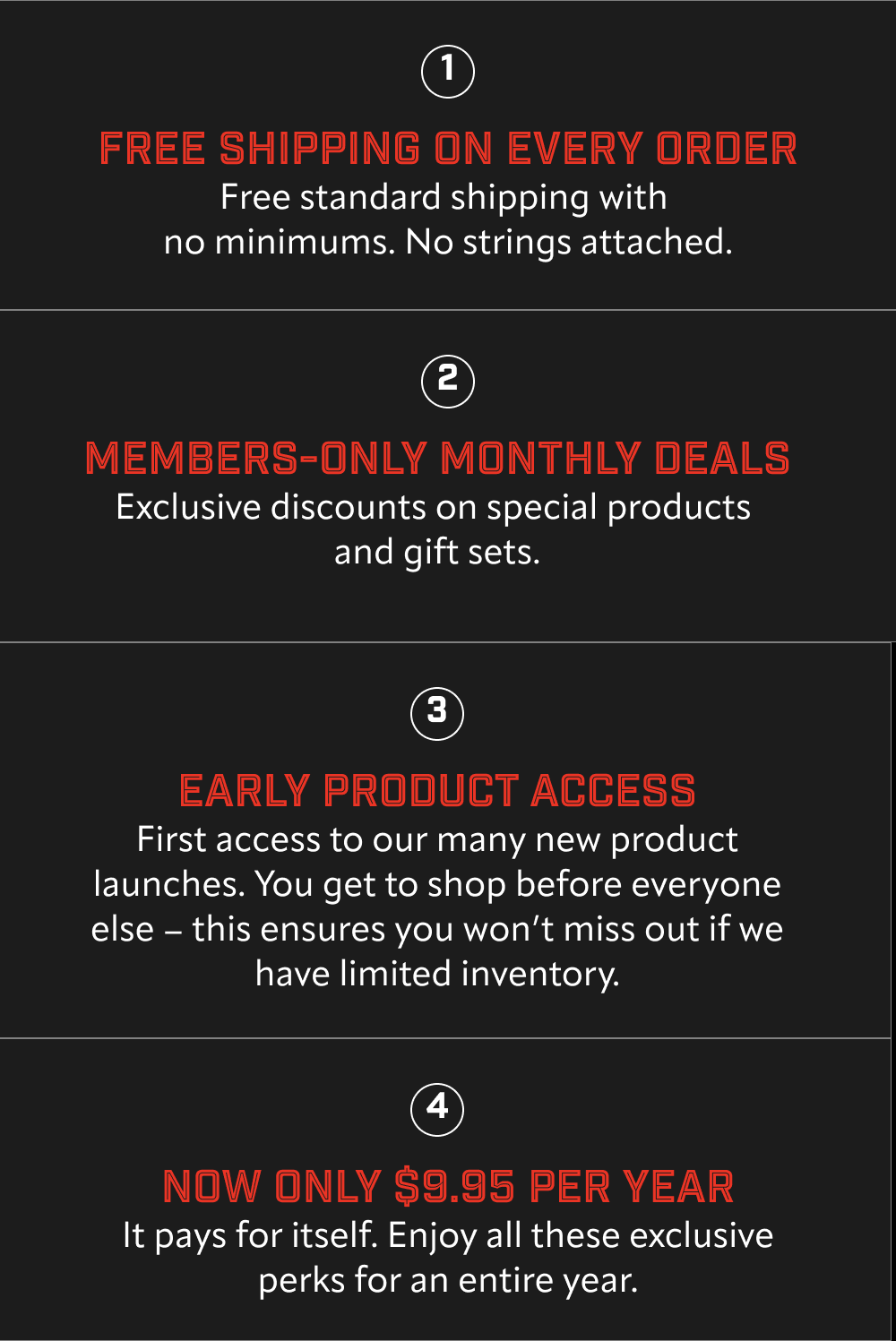 Membership Benefits