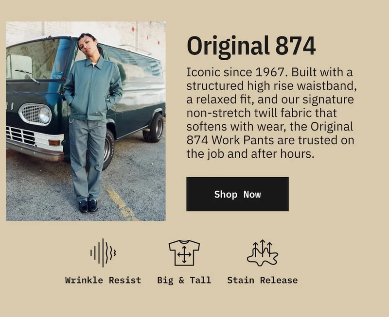 The Original 874. Shop Now.