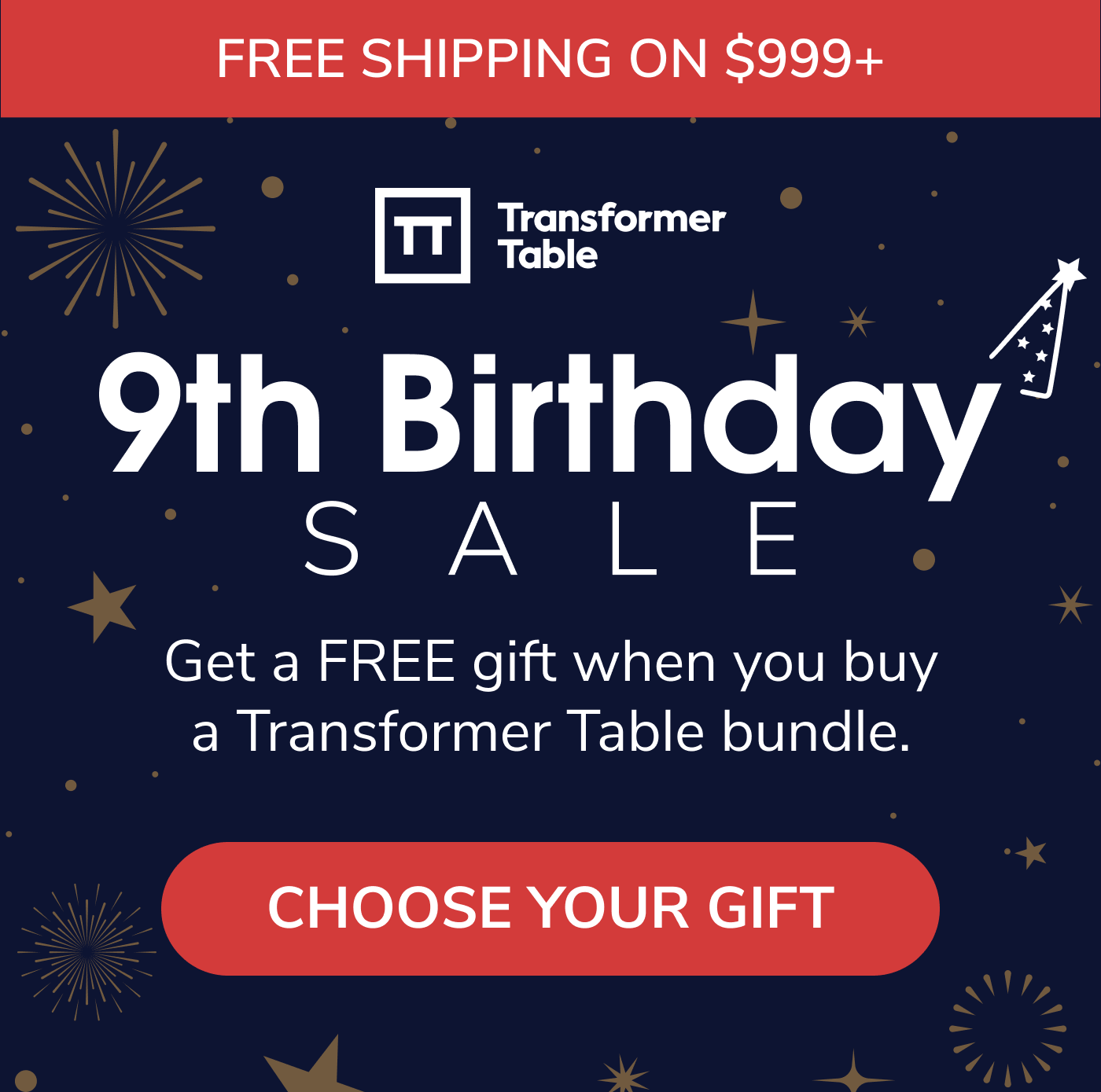 9th Birthday Sale