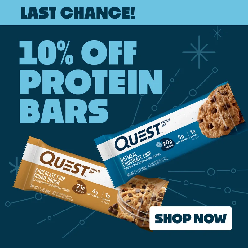 New Year's Sale - Quest Apple Pie protein bars