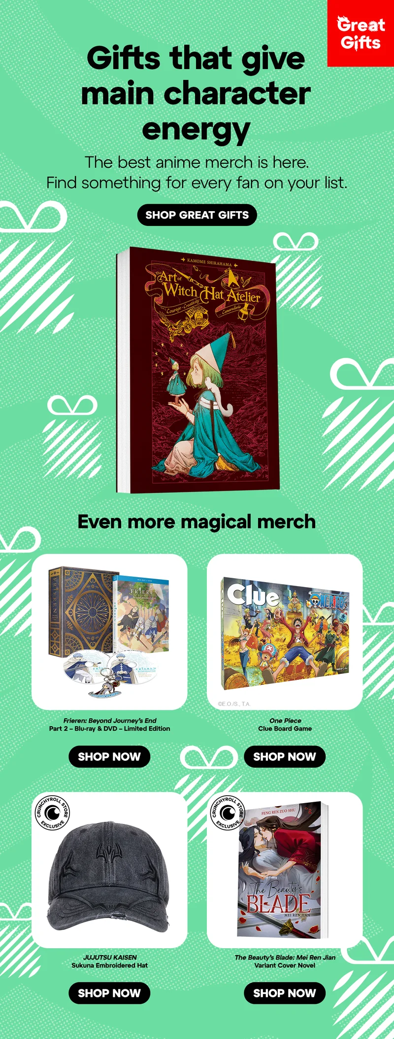 SHOP GREAT GIFTS SHOP GREAT GIFTS