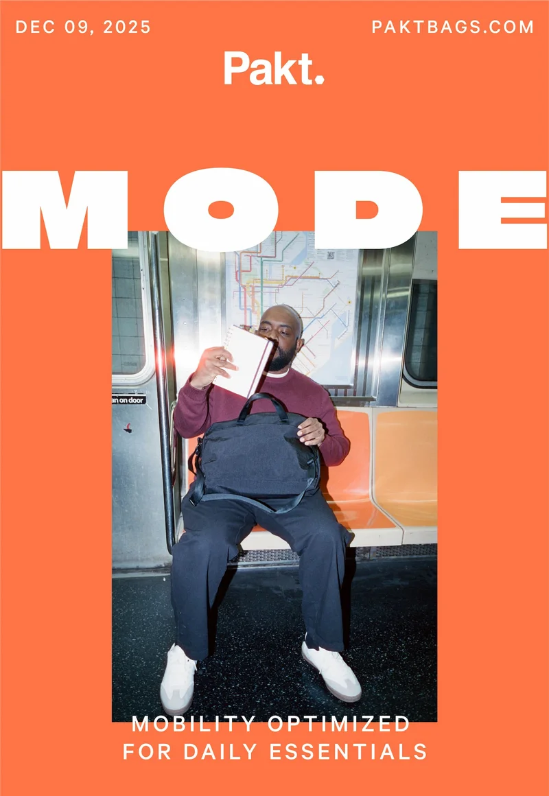 Pakt. / The Pakt One Travel Backpack