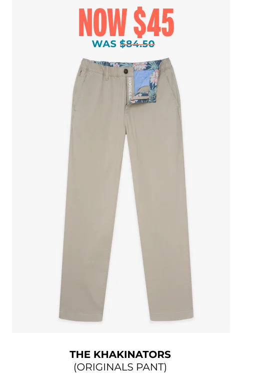 Originals Pant: The Khakinators
