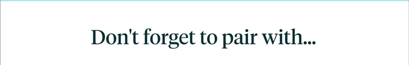 Don't Forget to pair with