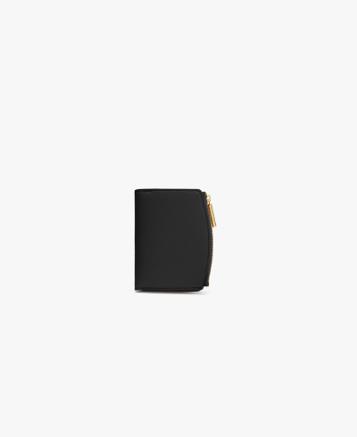 Fold Zip Wallet Black