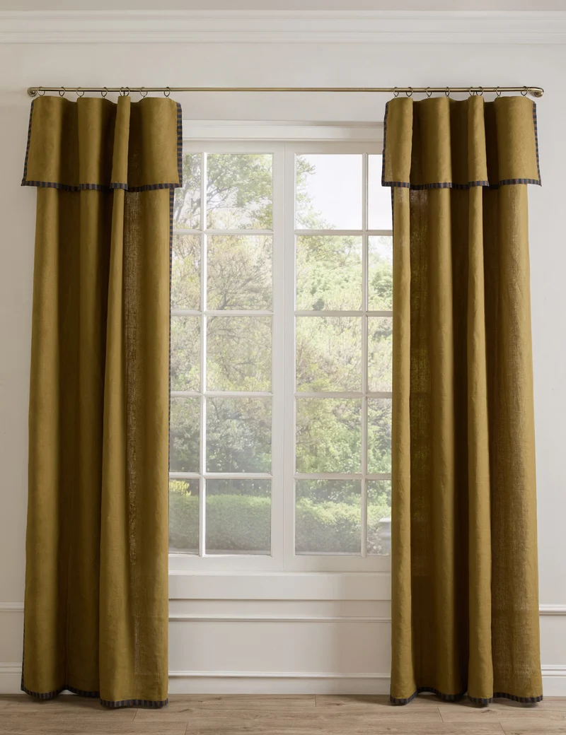 Image of Rajaa Light Filtering Curtain Panel by Sarah Sherman Samuel