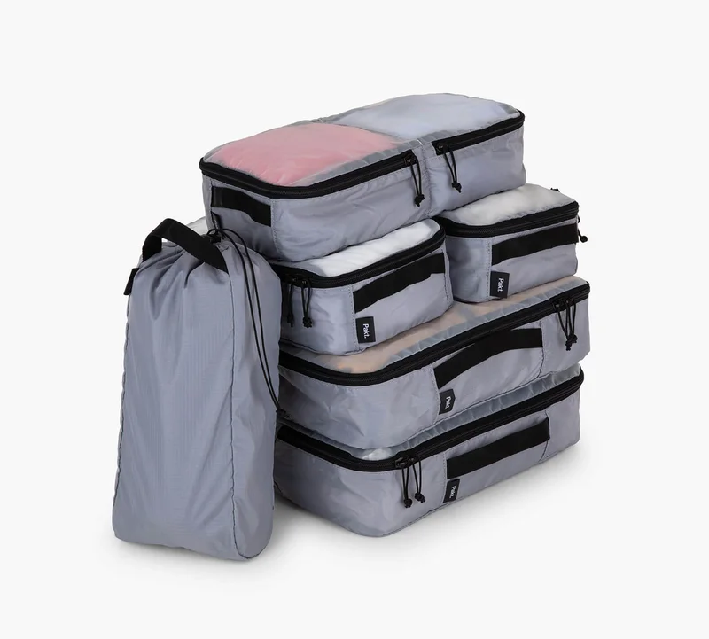 Image of 6-piece packing cube set