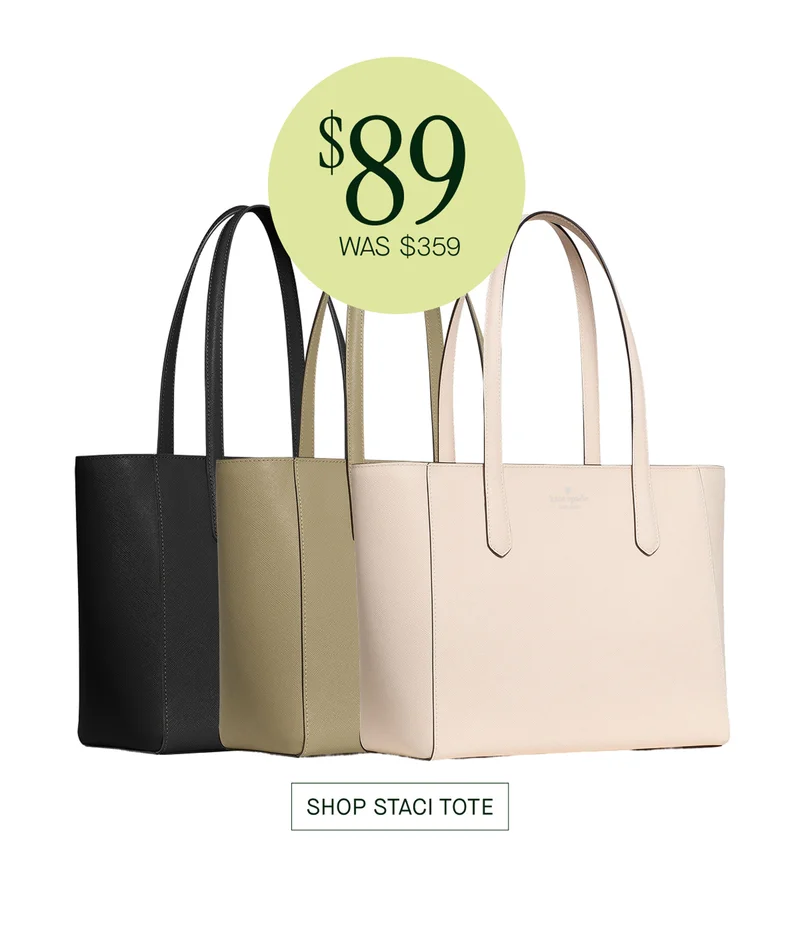 $89  WAS $359  SHOP STACI TOTE