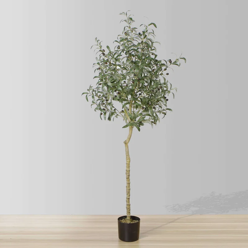 Image of Oli Artificial Olive Tree Potted Plant (Multiple Sizes)