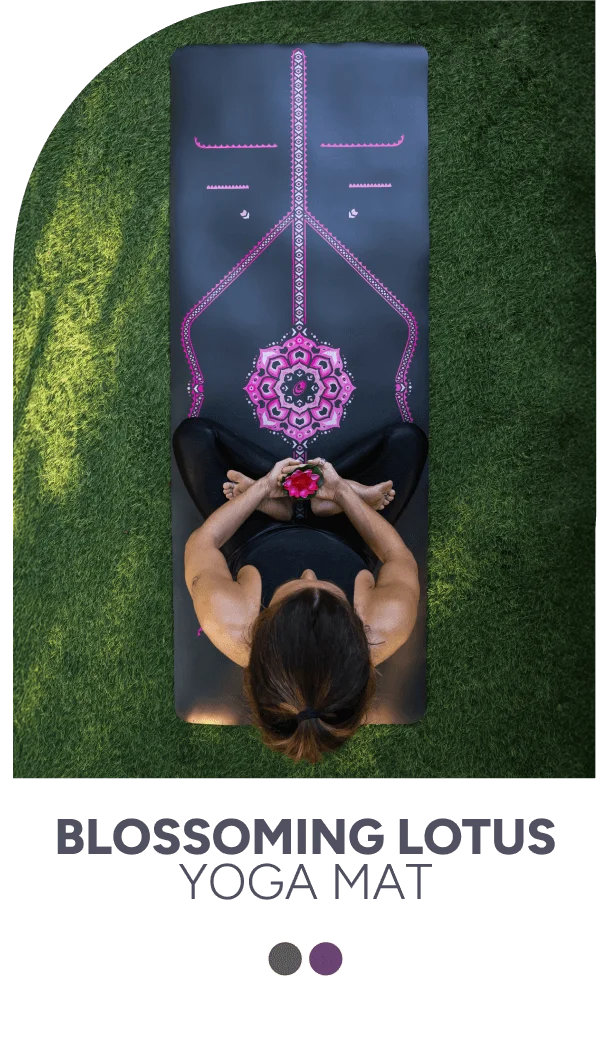 Blossoming Lotus Yoga Mat
